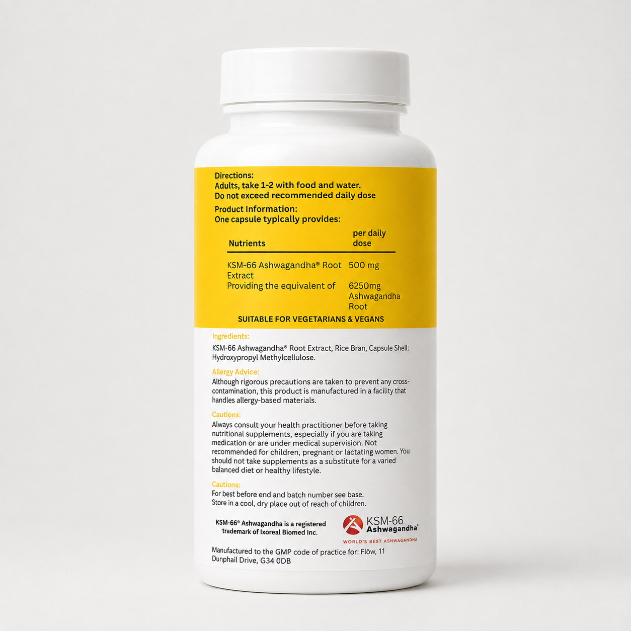 KSM-66 Ashwagandha Root-Extract