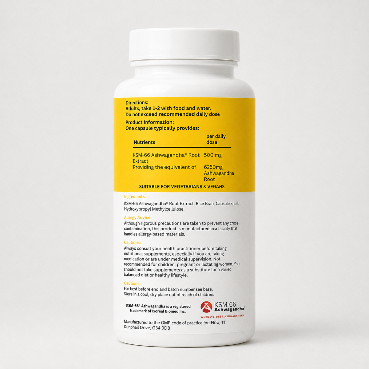 KSM-66 Ashwagandha Root-Extract