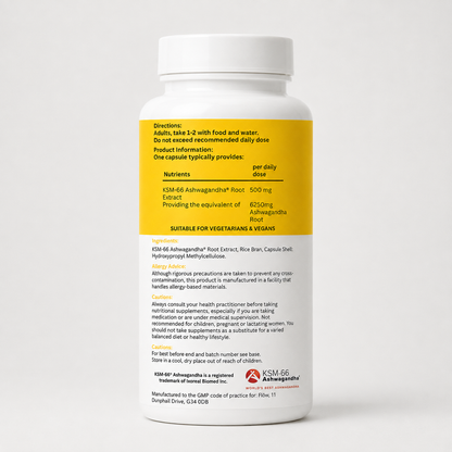 KSM-66 Ashwagandha Root-Extract