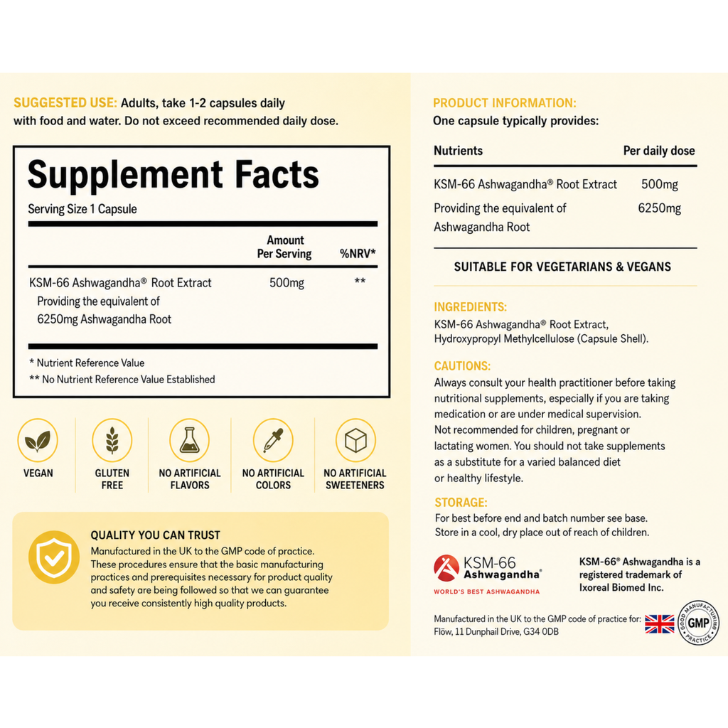 KSM-66 Ashwagandha Root-Extract